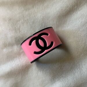 Authentic Chanel Resin Cuff Bracelet